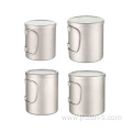 450 ml mug titanium Insulated Double Wall cup